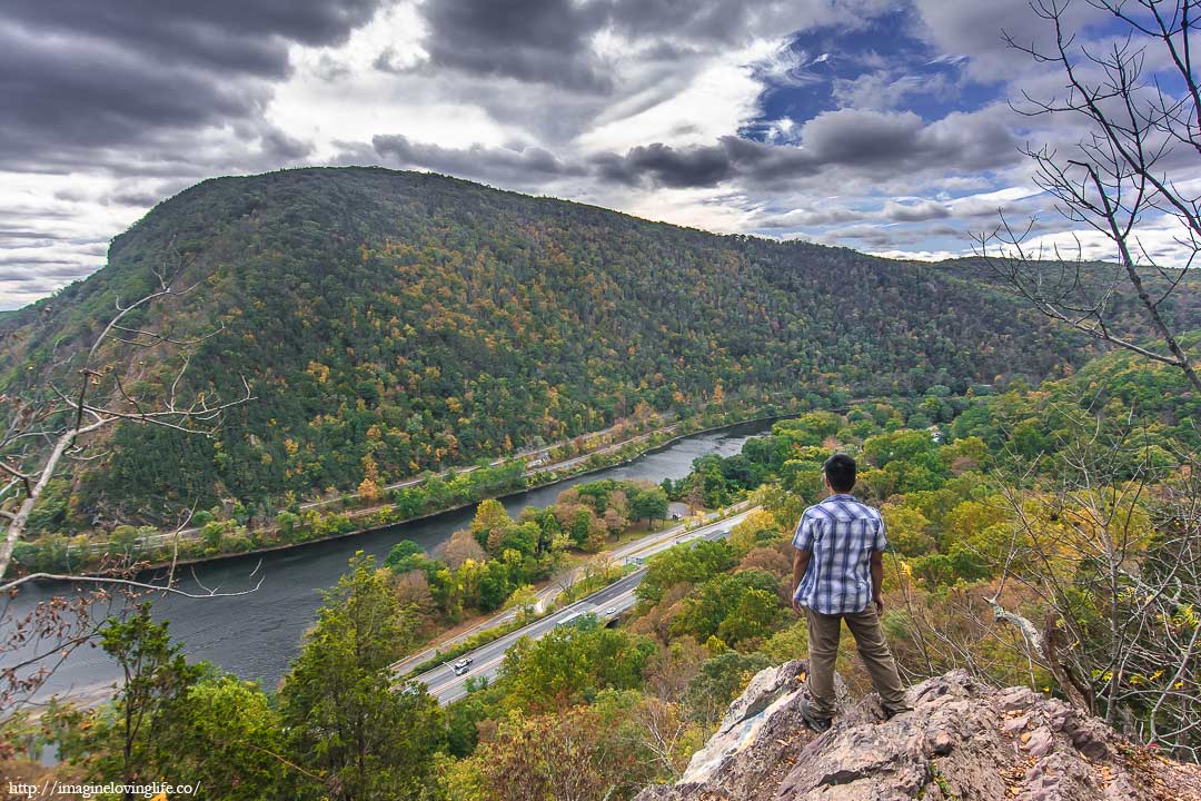 mount tammany trail view